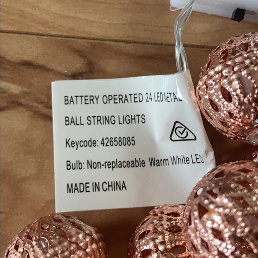 Anko LED Metal Balls string lights - Picture 9 of 15